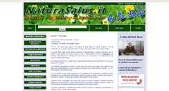 Desktop Screenshot of naturasalus.it